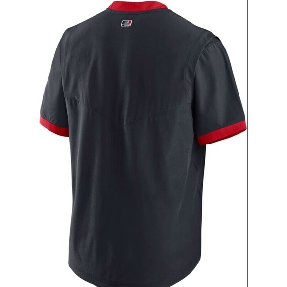 NWT Nike Baseball Cleveland Guardians Short Sleeve Pullover Men's‎ Small Jacket - Picture 2 of 2